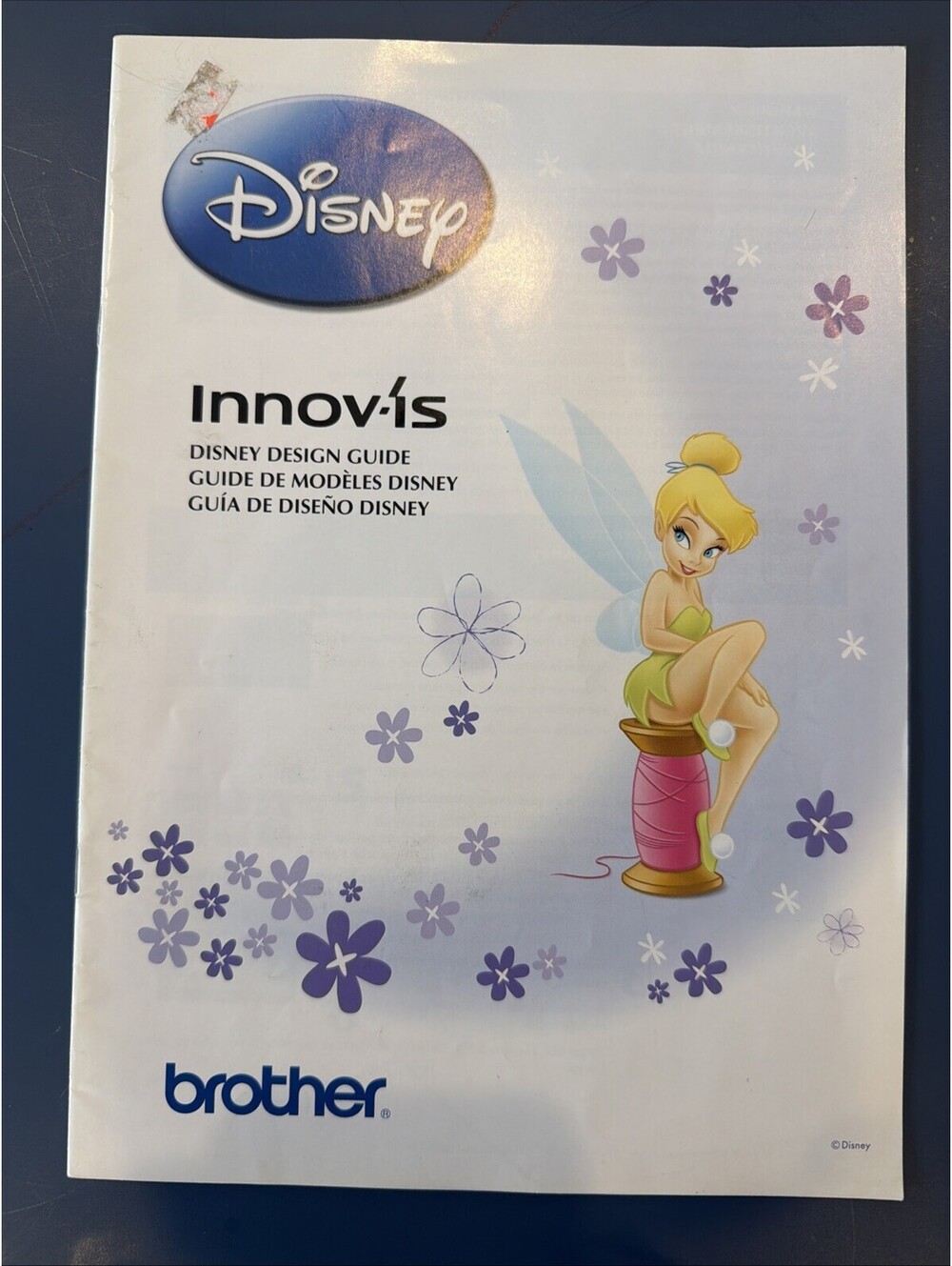 Brother Innovis Embroider Disney Design Guide Booklet